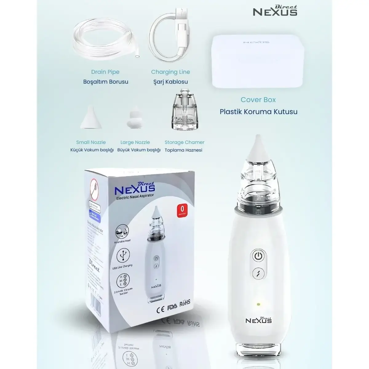 Direct Nexus Elektrikli Burun Aspiratörü