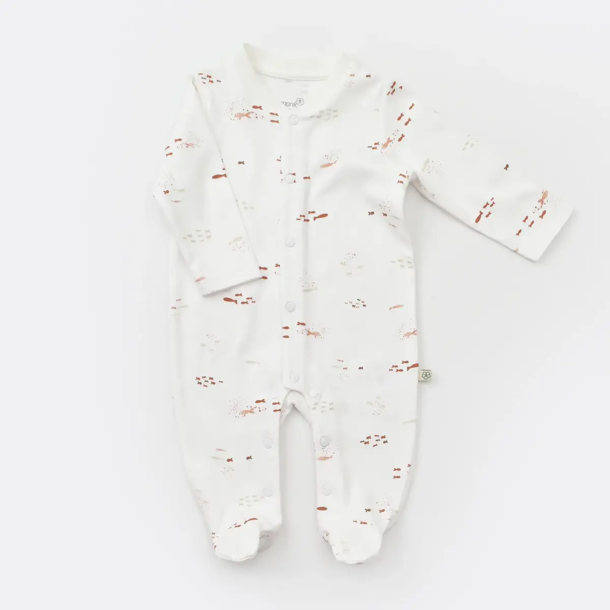 Bibaby Organik Tulum Takımı Tüllü Magic Starfish Latte