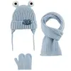 Kitti Eldiven Atkı Bere Takım 0-18 Ay Mavi Asortili