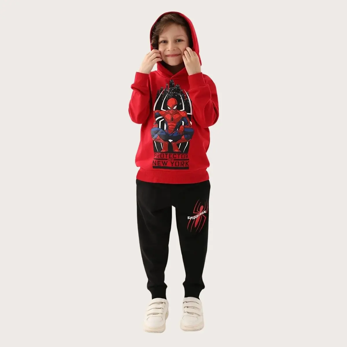 Spider-Man Eşofman Takımı Kırmızı