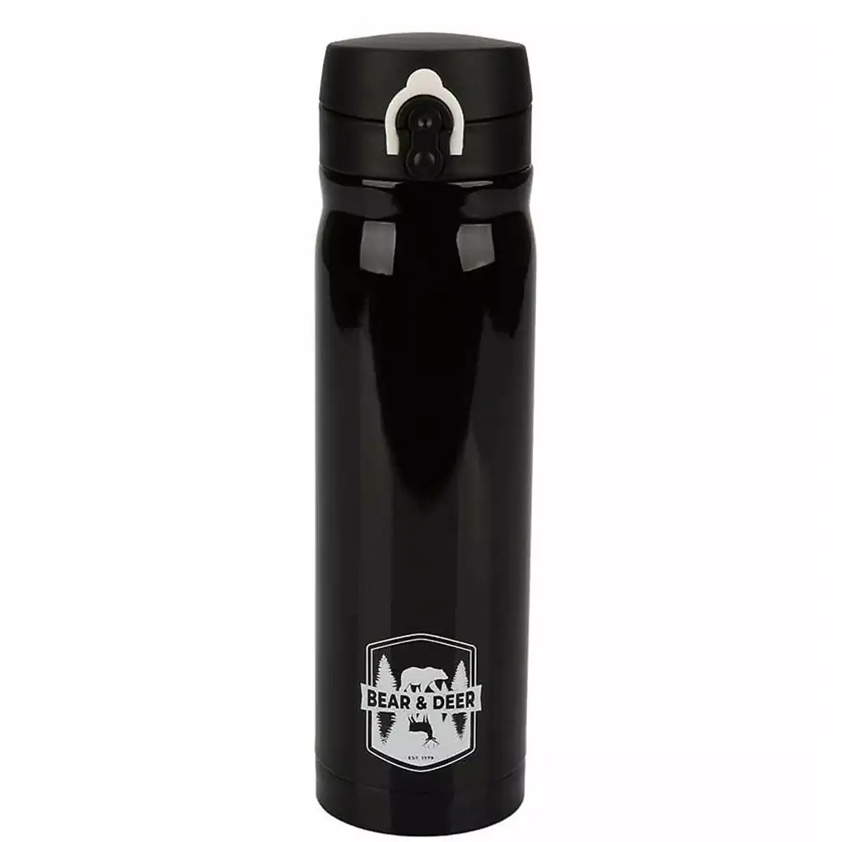 B&D XG-7617 Termos Matara Otomatik Kapak 500 ml Siyah