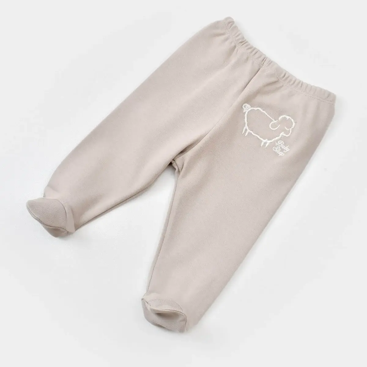 Bibaby Organik Zıbın Takımı Curly Sheep Bej