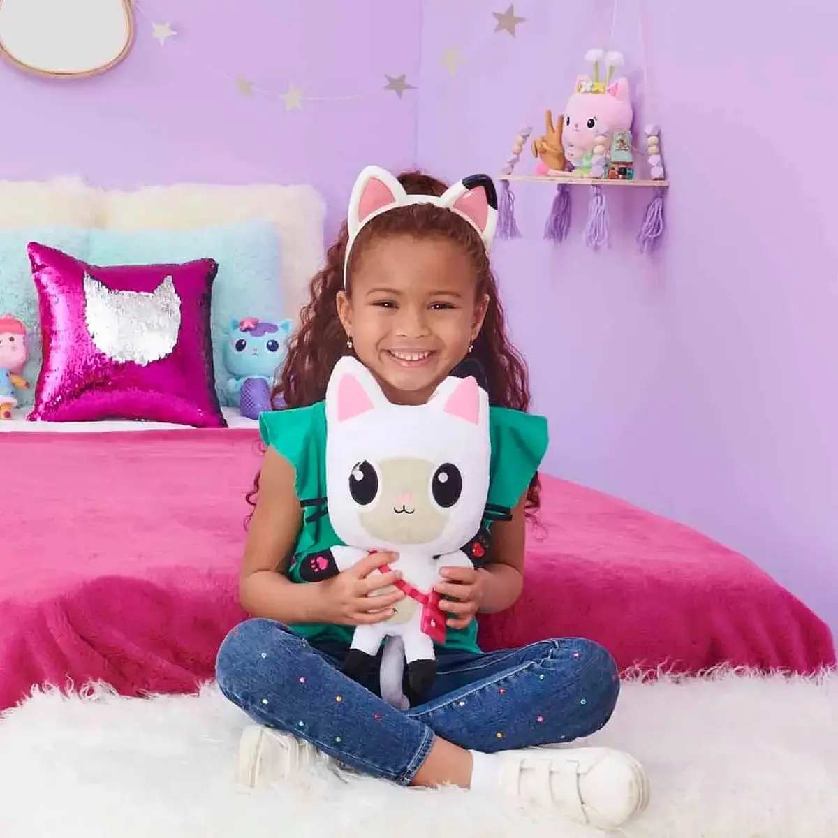 Gabby’s Dollhouse Sesli ve Işıklı Kedi Kulağı Taç