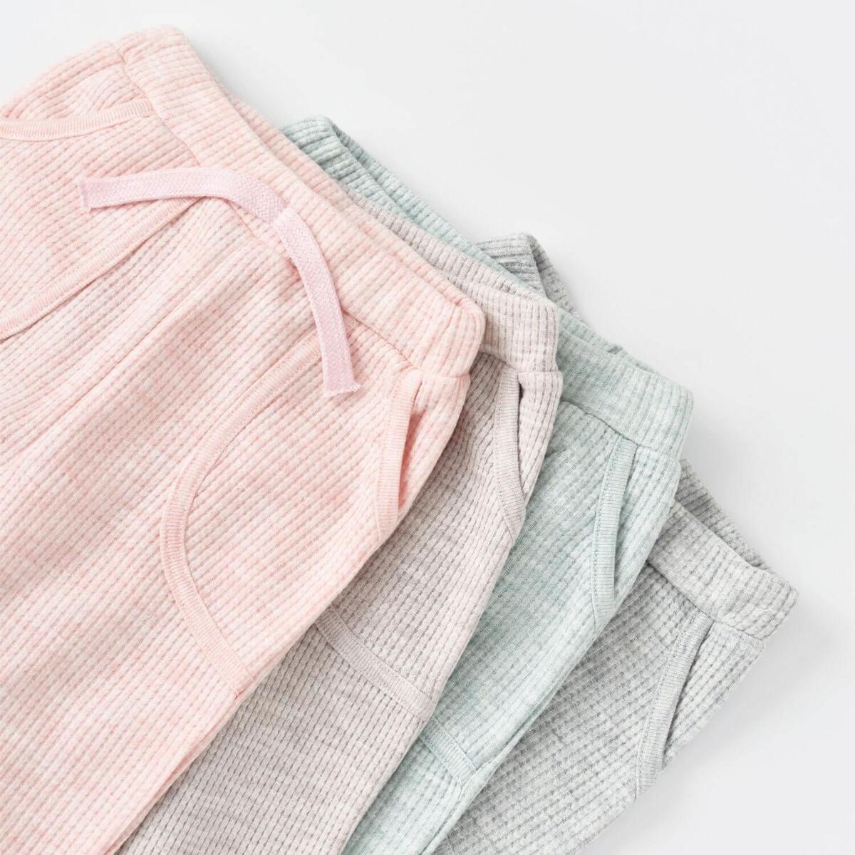 Bibaby Organik 2li Takım Nature In Waffle Yeşil Melanj