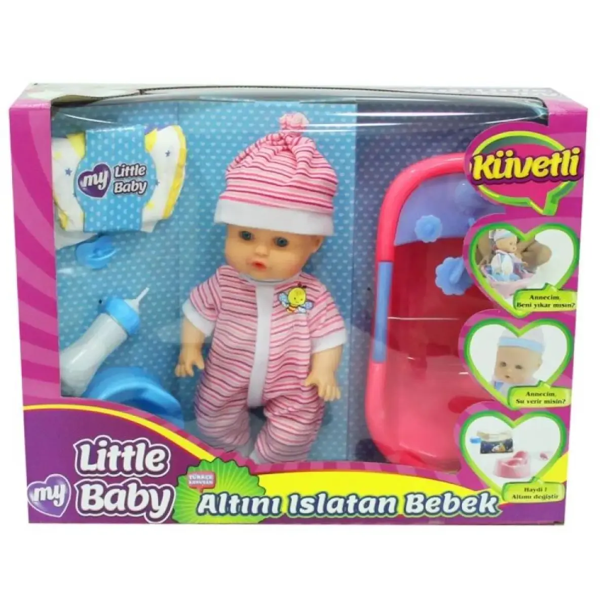 Altını Islatan Küvetli Bebek