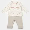 Bibaby Organik 2li Takım Sweet Lady Açık Bej