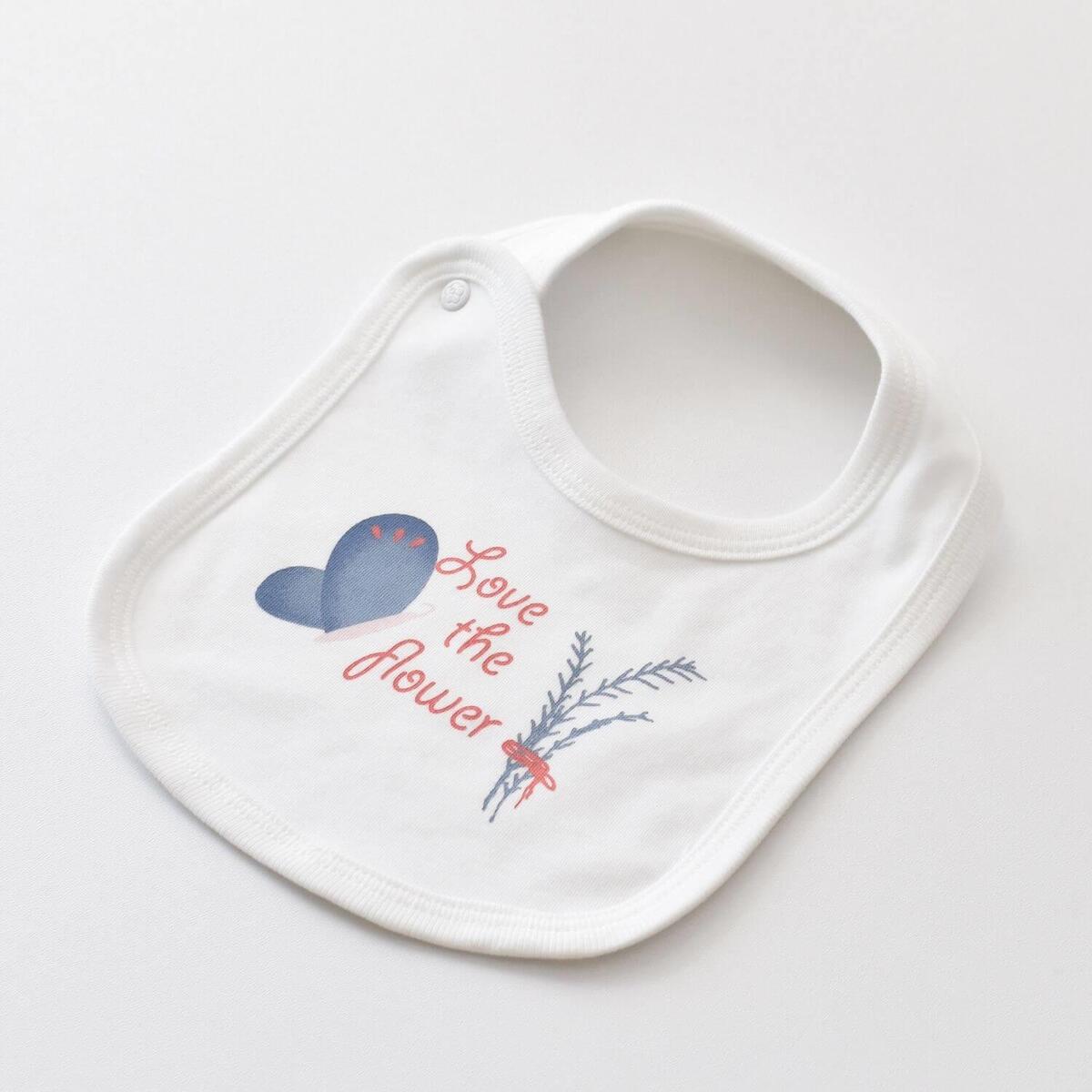 Bibaby Organik Tulum Takımı Tüllü Wild Flowers Spring Blue