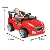 Pilsan Forza Akülü Araba 12 Volt Kumandalı Kırmızı 