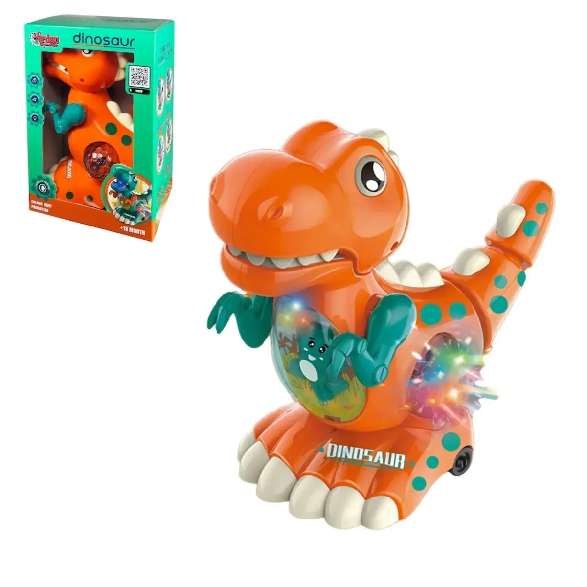 Vardem Işıklı Müzikli Hareketli Dinozor