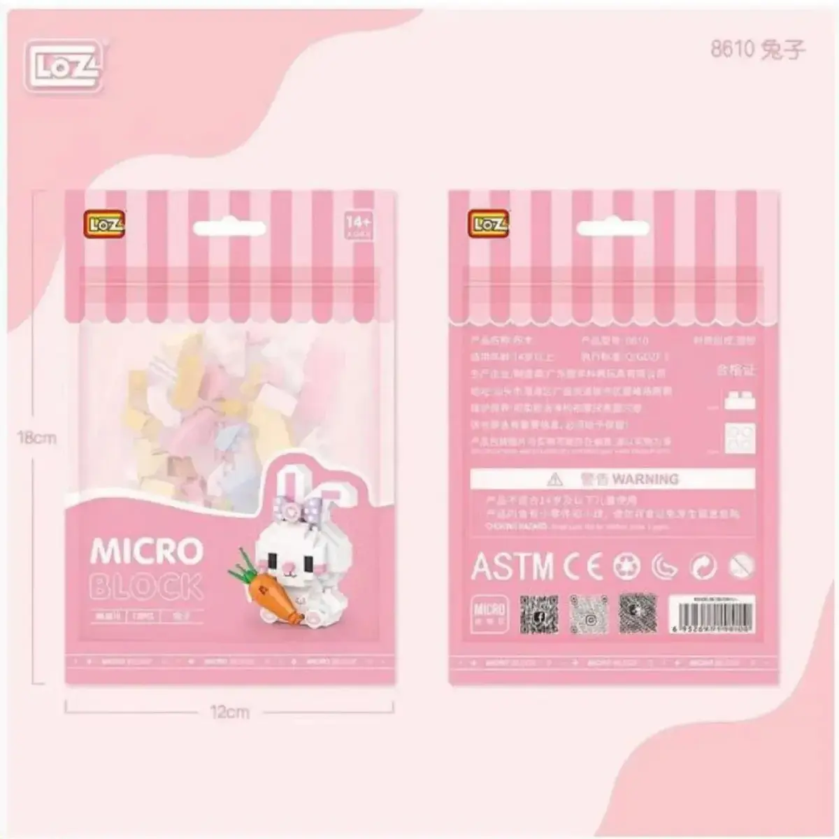 Micro Blok Tavşan 170 Parça