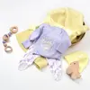Bibaby Organik Zıbın Takımı Love You Yellow Lavender Prematüre