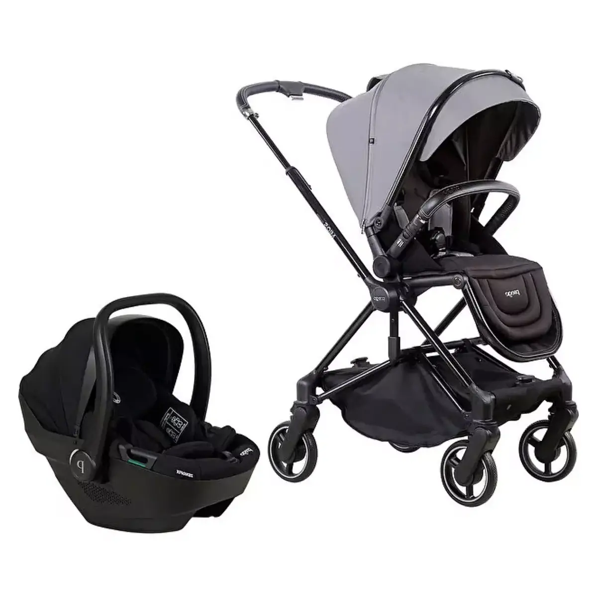 Prego 2415 Mios Premium I-Size Travel Sistem Bebek Arabası Gri