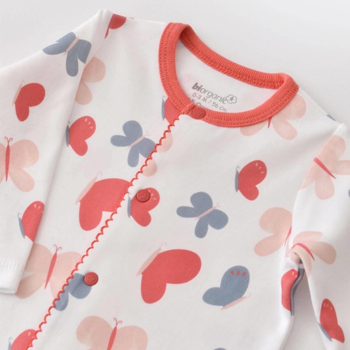 Bibaby Organik Tulum Wild Flowers Coral