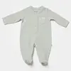 Bibaby Organik Tulum Waffle Smile Mint