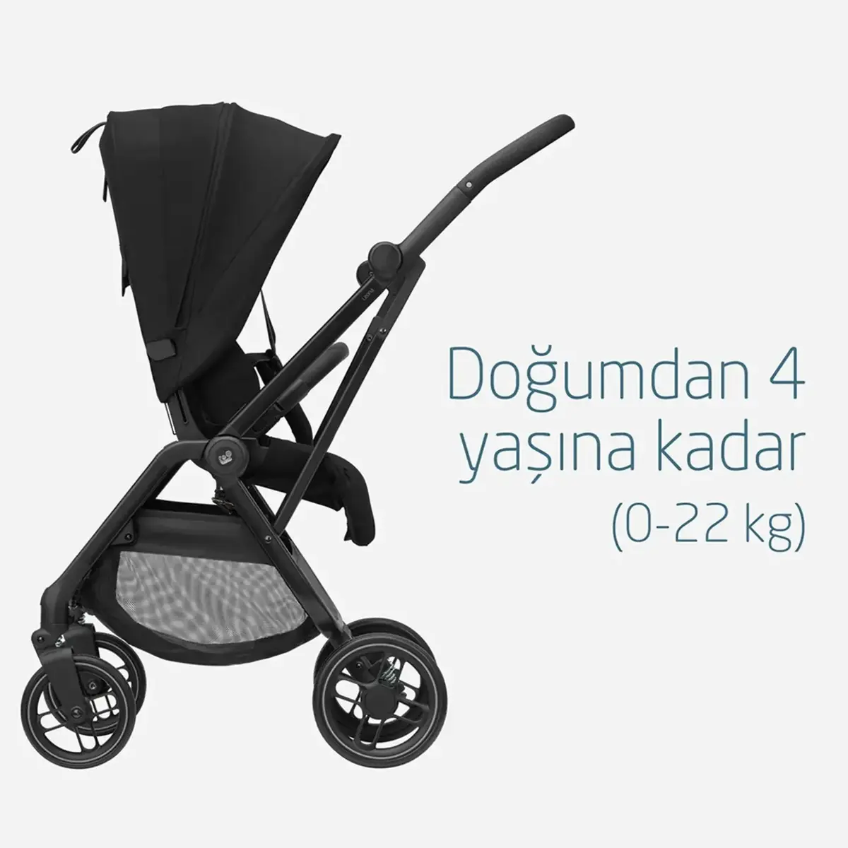 Maxi-Cosi Leona2 Bebek Arabası Twillic Black
