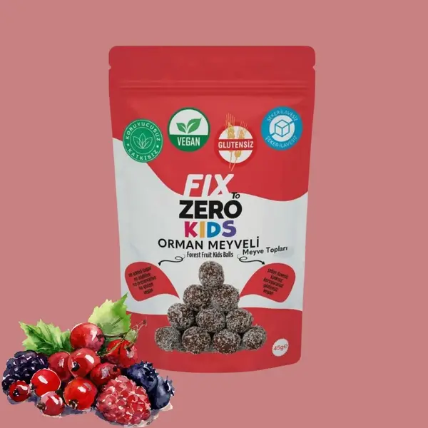 Fix To Zero Kids Orman Meyveli Meyve Topları 45gr