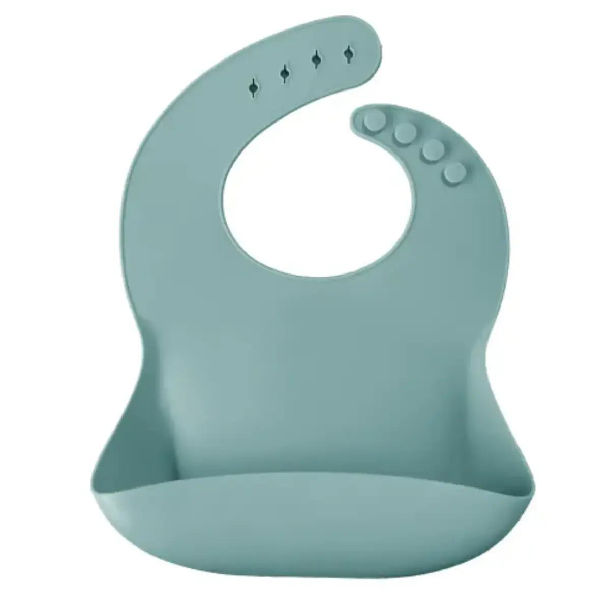 Oioi Yemek Seti Tabak Kaşık Önlük Aqua Green 