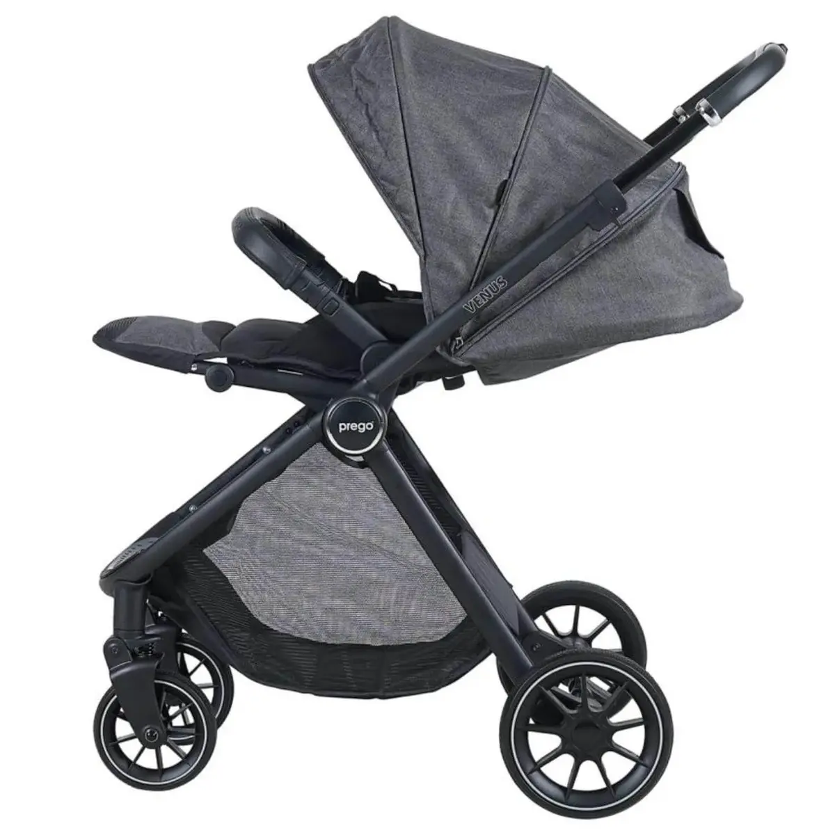 Prego 2028 Venüs Travel Sistem Bebek Arabası Gri
