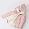 Bibaby Hırka Triko Desenli Welsoftlu Pembe
