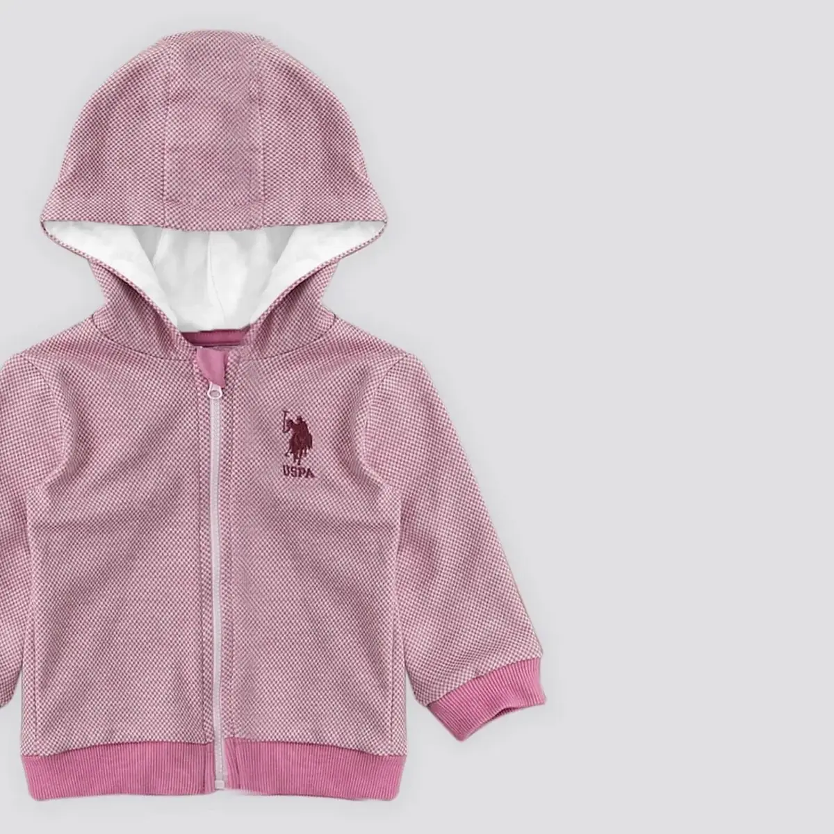 U.S. Polo 3lü Takım Uzun Kol Pembe