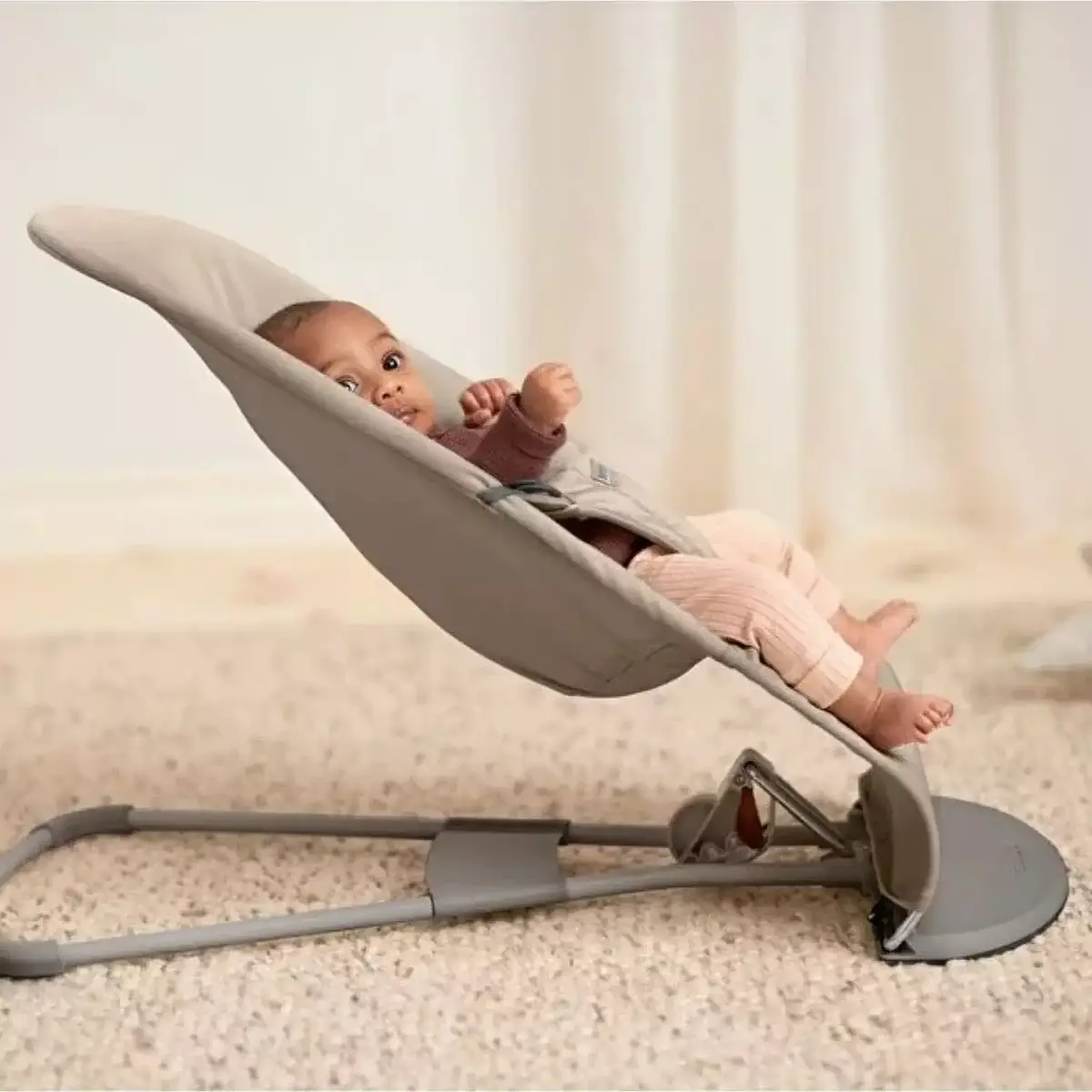 Babybjörn Balance Soft Ana Kucağı Woven Jersey Tri-Fabric Sand Grey