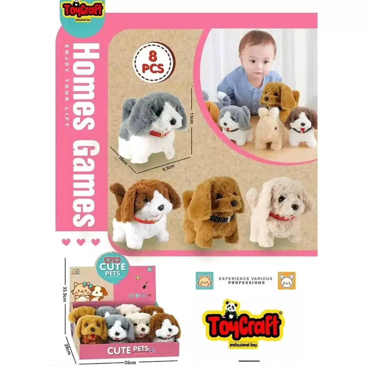 Toycraft Display Akıllı Köpek Sesli Pilli