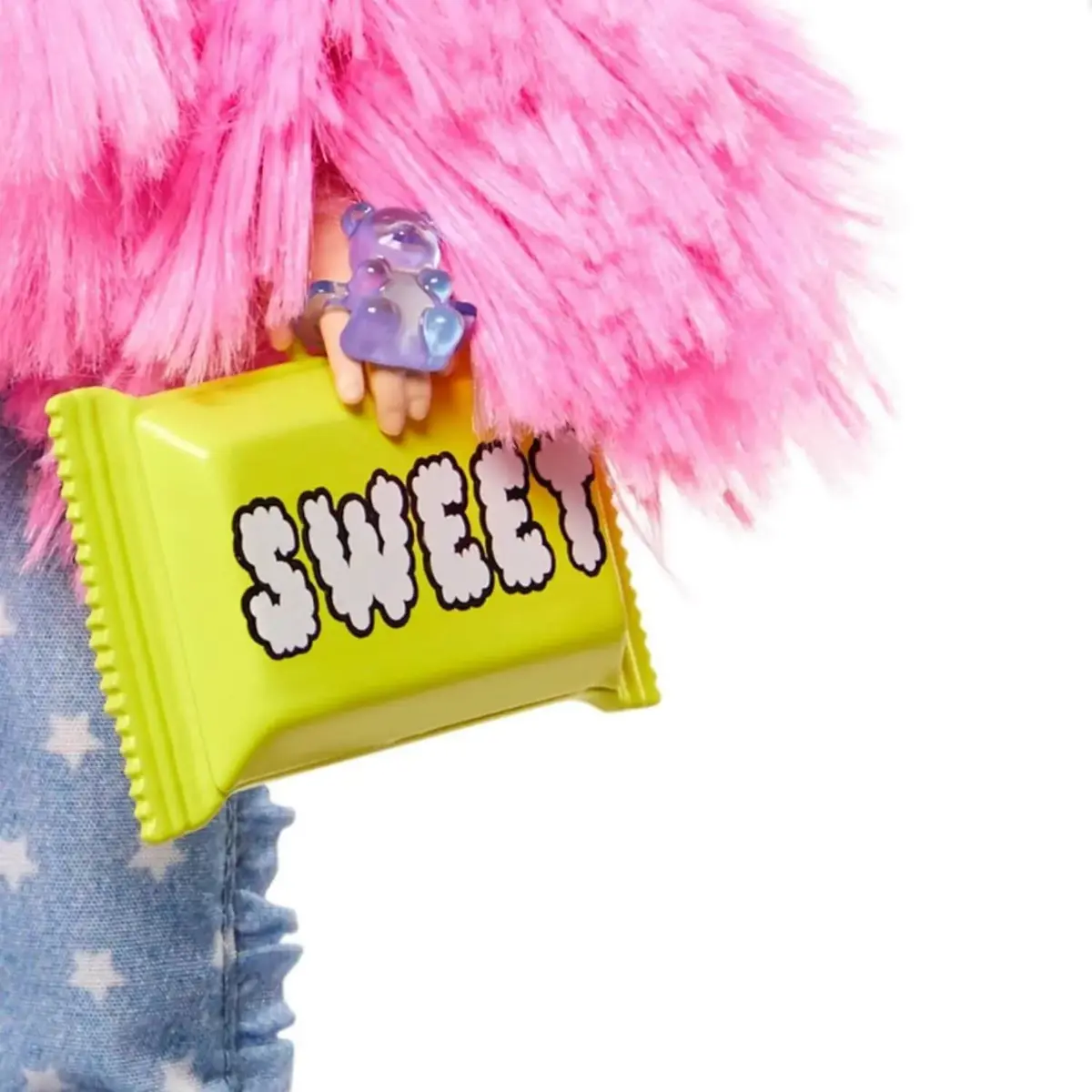 Barbie Extra Pembe Ceketli Bebek