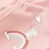Bibaby Organik Yelek Live Color Rabbit Somon