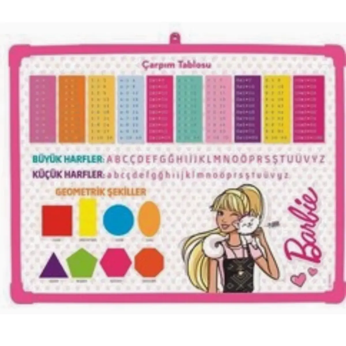Barbie Abaküslü Yazı Tahtası
