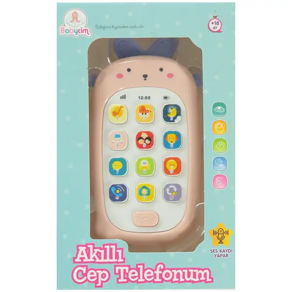 Babycim Ses Kaydeden Neşeli Telefonı