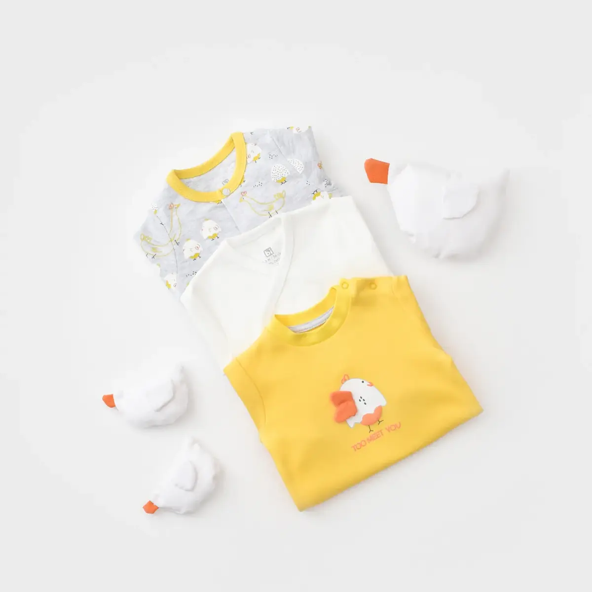 Bibaby Hastane Çıkışı 10lu Chick And Chick Sarı - Kar Melanj