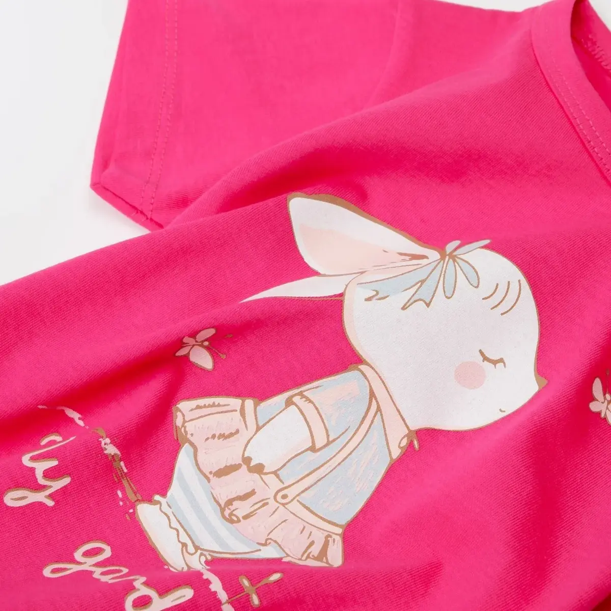 Bibaby T-Shirt Bimini My Garden Fuşya