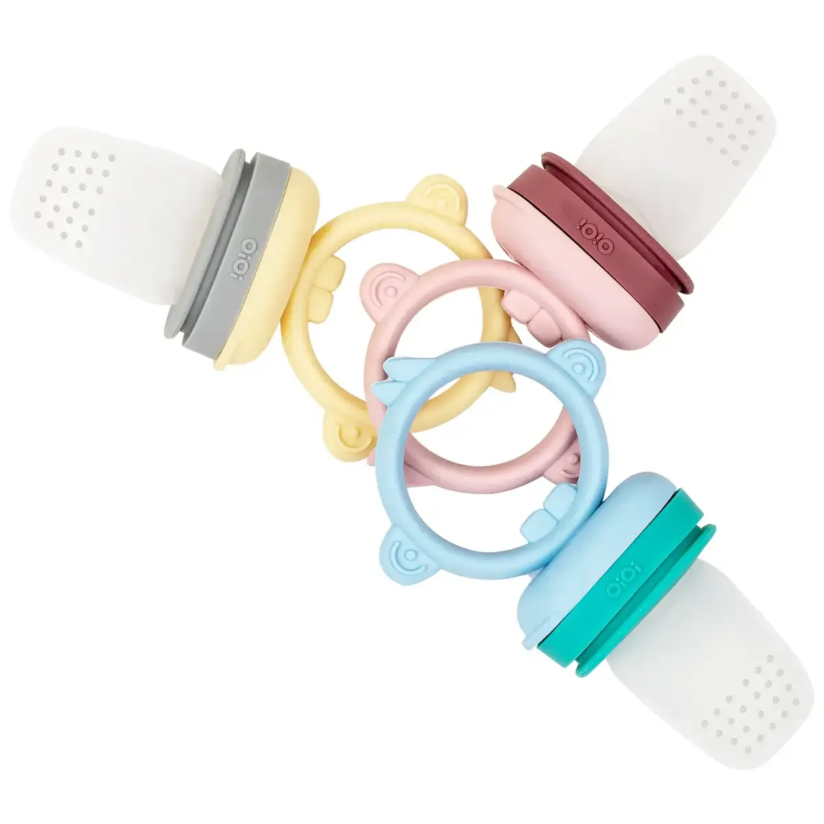 OiOi Püre Meyve Ve Sebze Alıştırıcı Mellow Yellow - Powder Grey