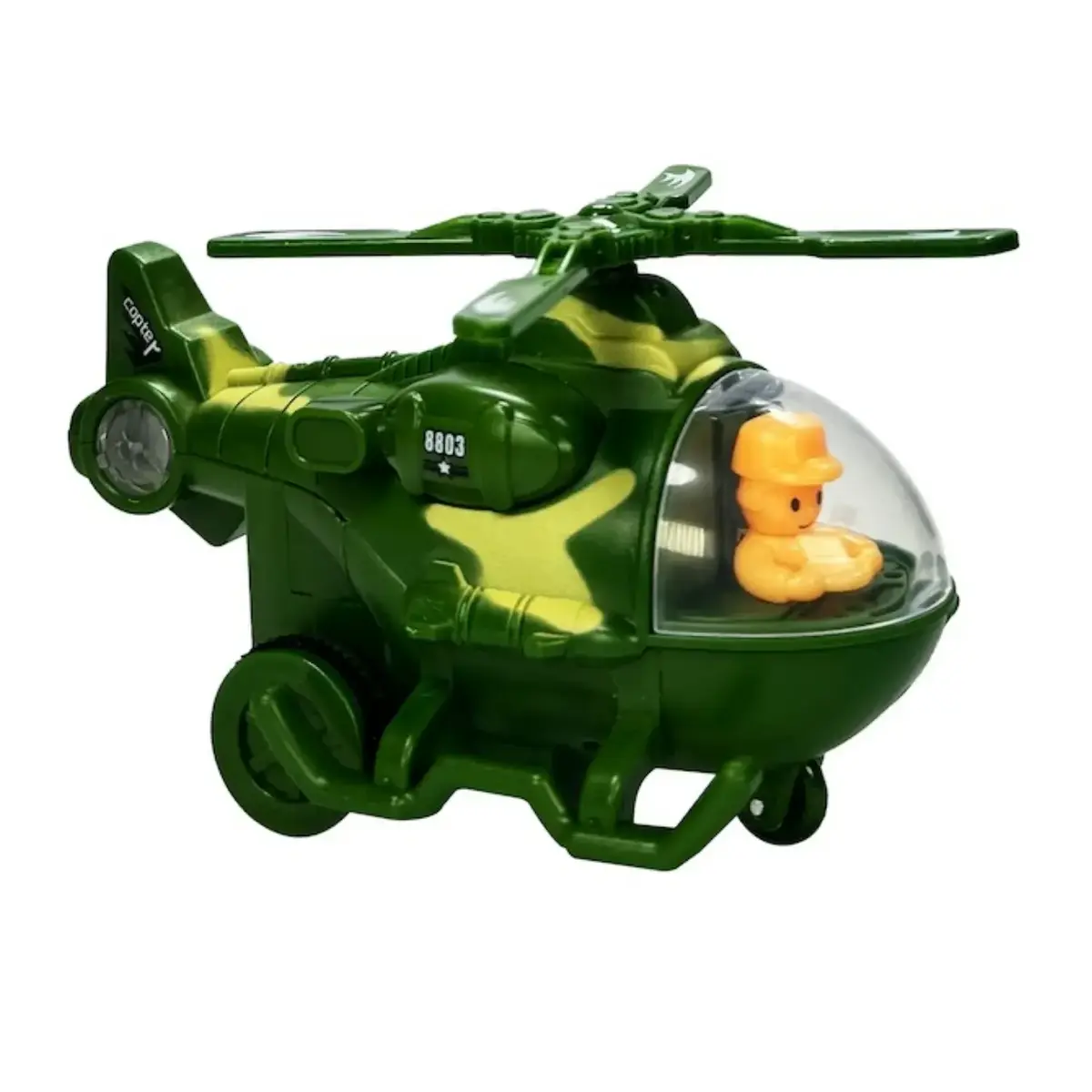 Vardem Sürtmeli Kamuflajlı Pilotlu Helikopter