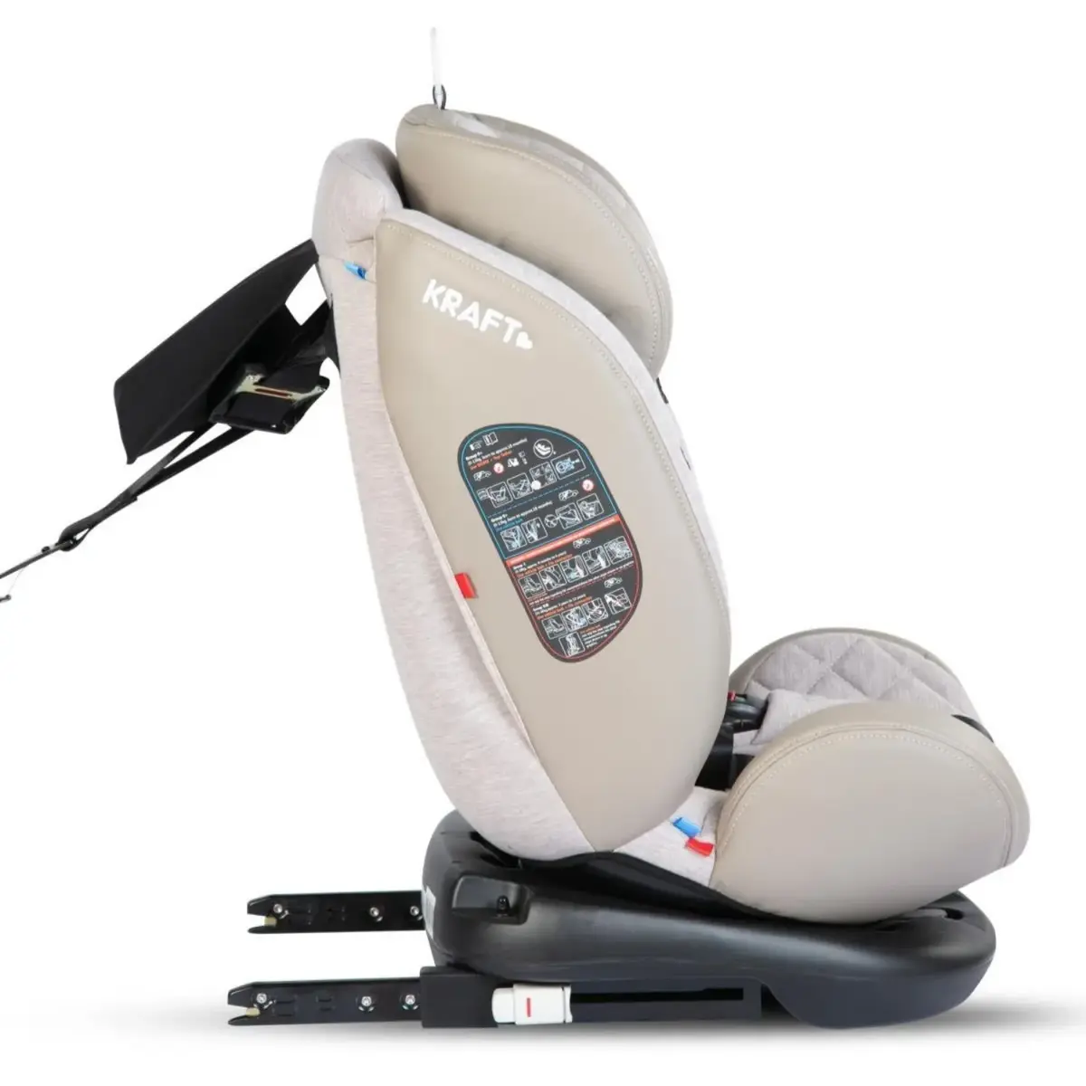 Kraft Spin Pr Oto Koltuğu 0-36 Kg Grey