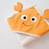 Bibaby Havlu Crab Ekru - Turuncu
