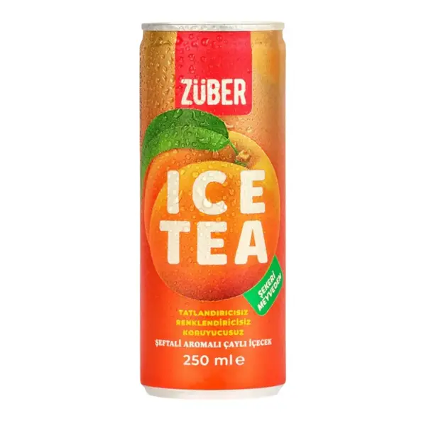 Züber Ice Tea Şeftali Aromalı 250ml 