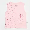 Bibaby Organik Yelek Sweet Friends Pembe