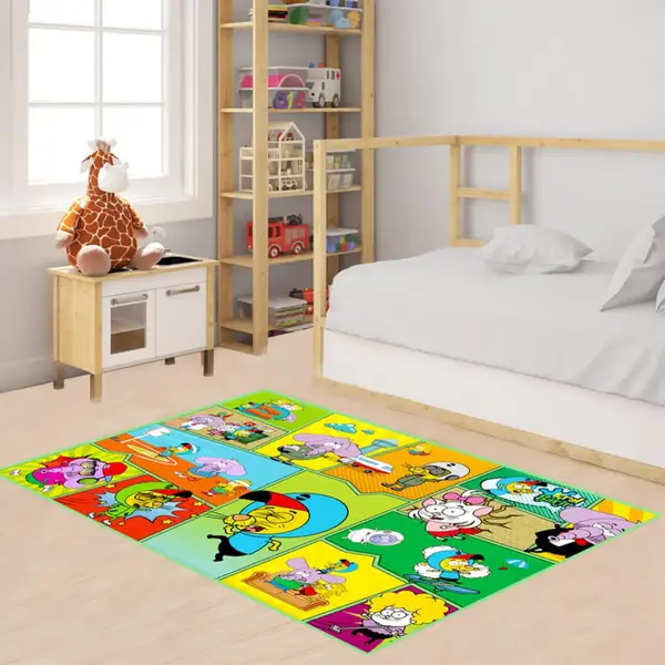 Kral Şakir Oyun Halısı Karikatür