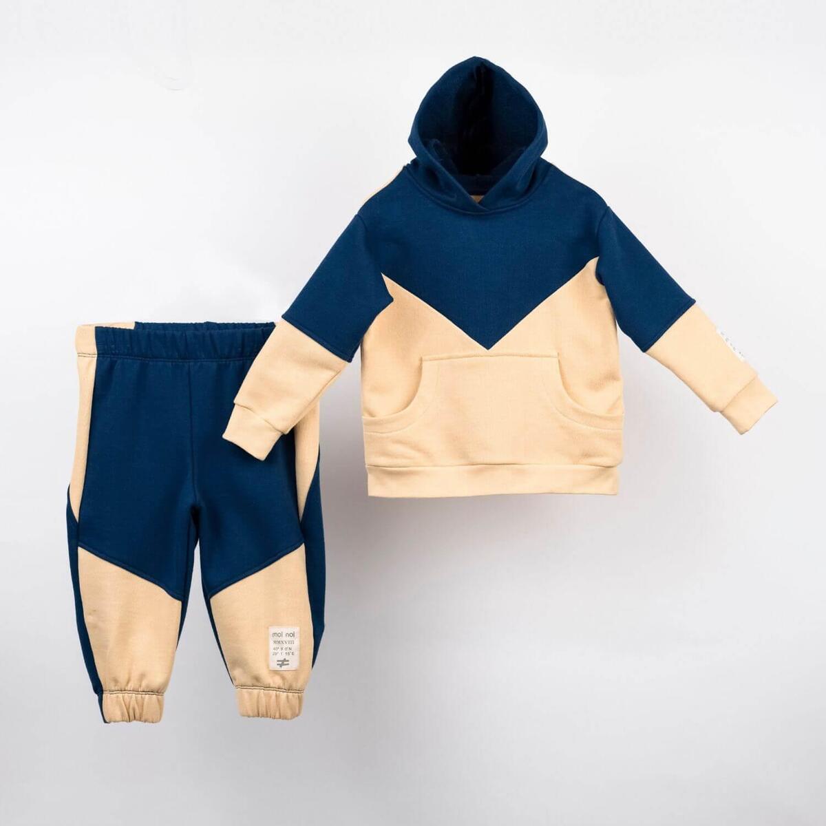 Moi Noi 2li Takım Üçgen Koyu Mavi