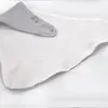 Babyjem Ahşap Diş Kaşıyıcılı Bürümcük Müslin Önlük Gri