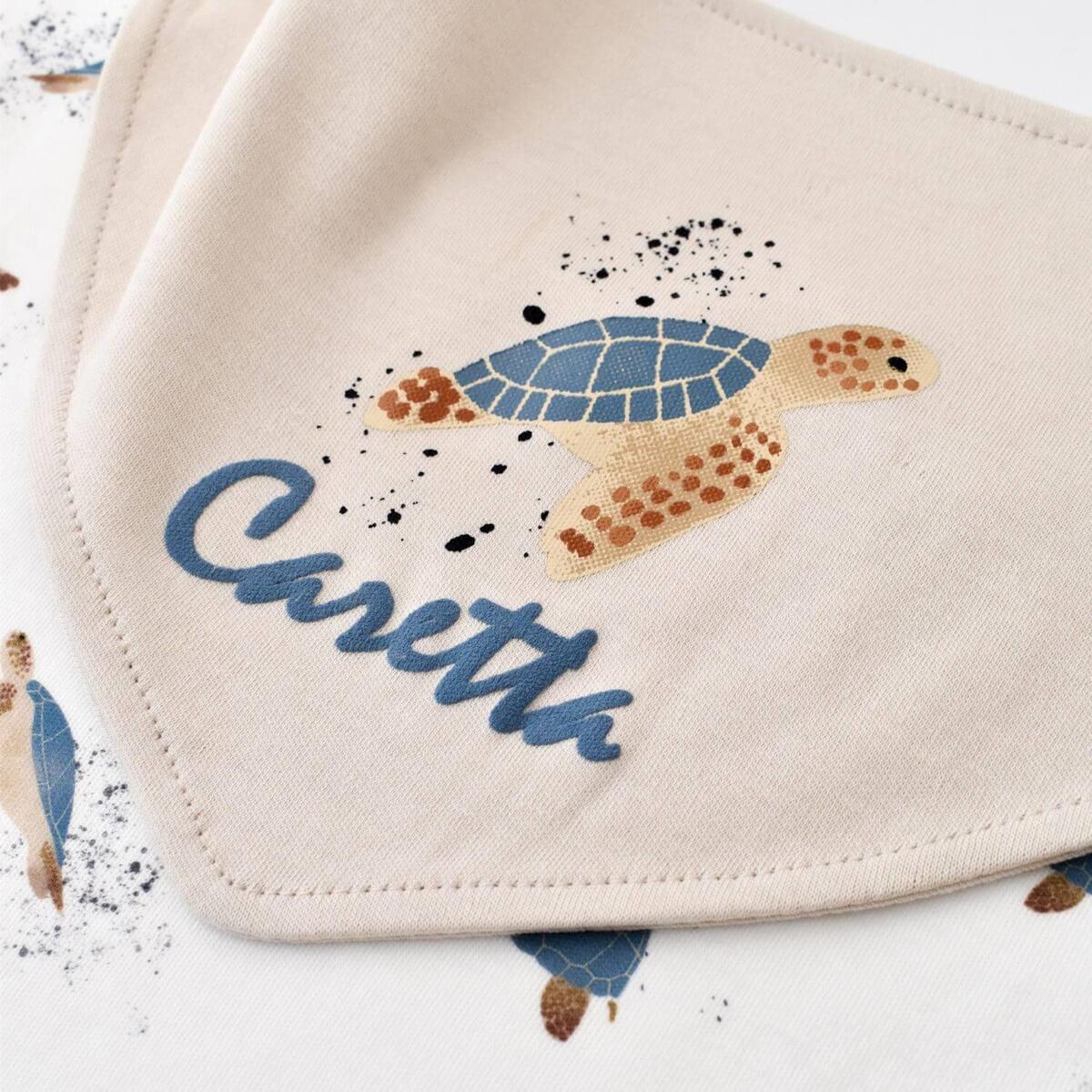 Bibaby Organik Fular Önlük 2li Caretta In Live Taş
