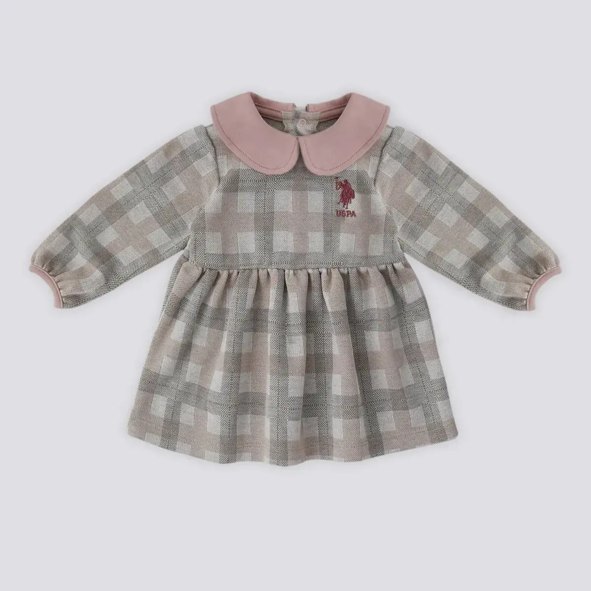 U.S. Polo Elbise Ekose