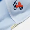 Bibaby Organik Havlu Örme Cute Whale Mavi Coral