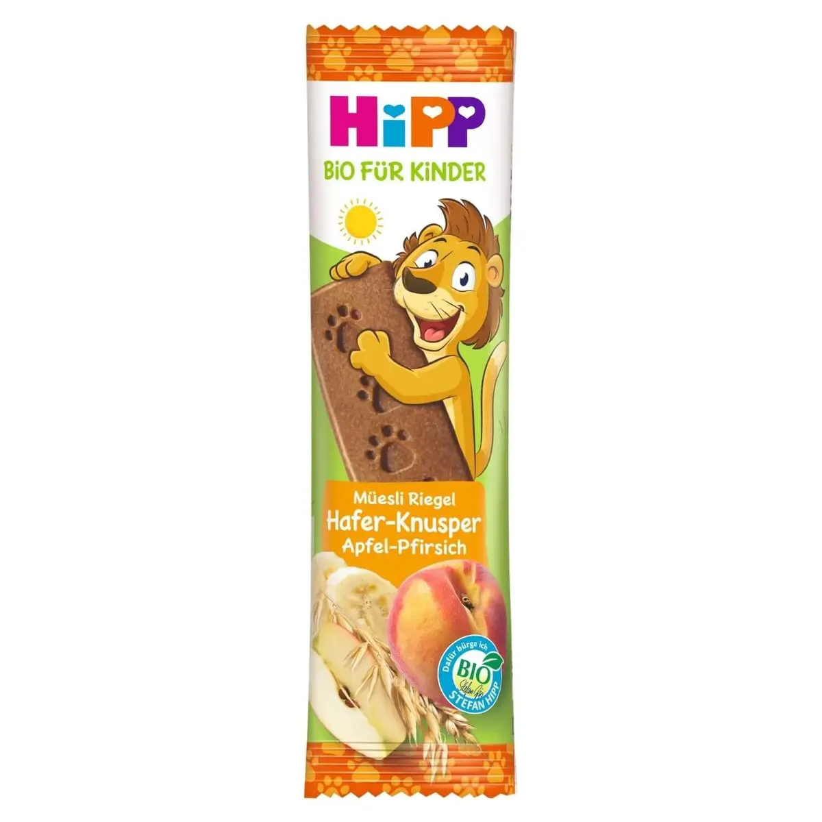 Hipp Organik Şeftali ve Elmalı Meyve Barı 20 gr