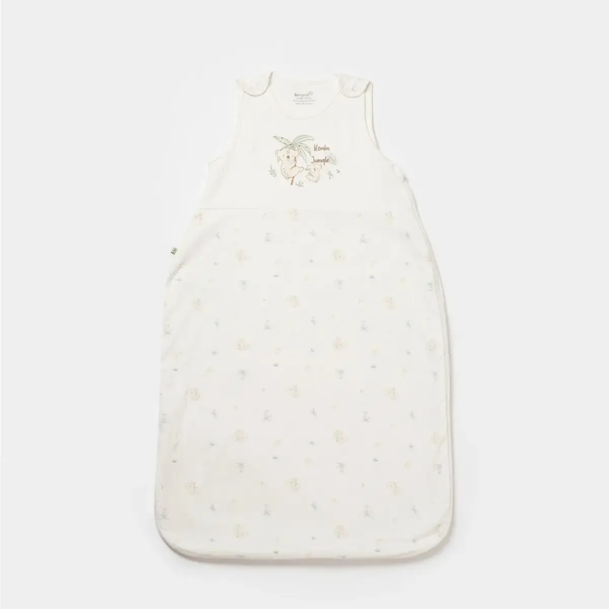 Bibaby Organik Uyku Tulumu Koala Jungle Gri Bibaby Organik Uyku Tulumu Koala Jungle Gri