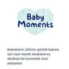 Babyjem Önden Açılır Bebek Banyo&Mama Oturağı Beyaz+Chicco Baby Moments Doğal Göz Yakmayan Bebek Saç