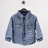 Overdo Gömlek Kot Welsoft Arkası Baskılı Mavi Denim