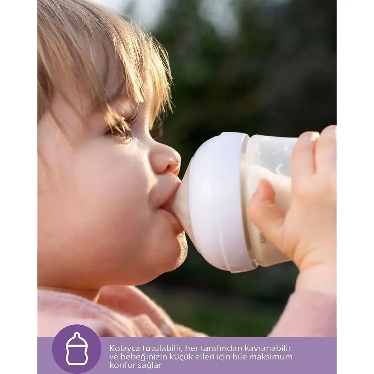 Philips Avent Doğal Tepkili  PP Biberon 125ml 0+ Ay