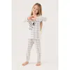 Snoopy Pijama Takımı Gri